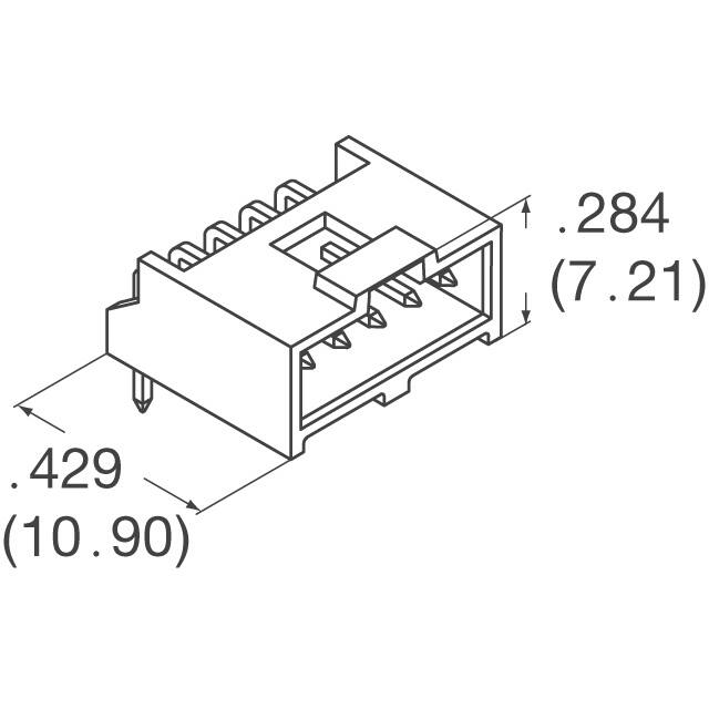 901362112 Molex  Headers Male Pins